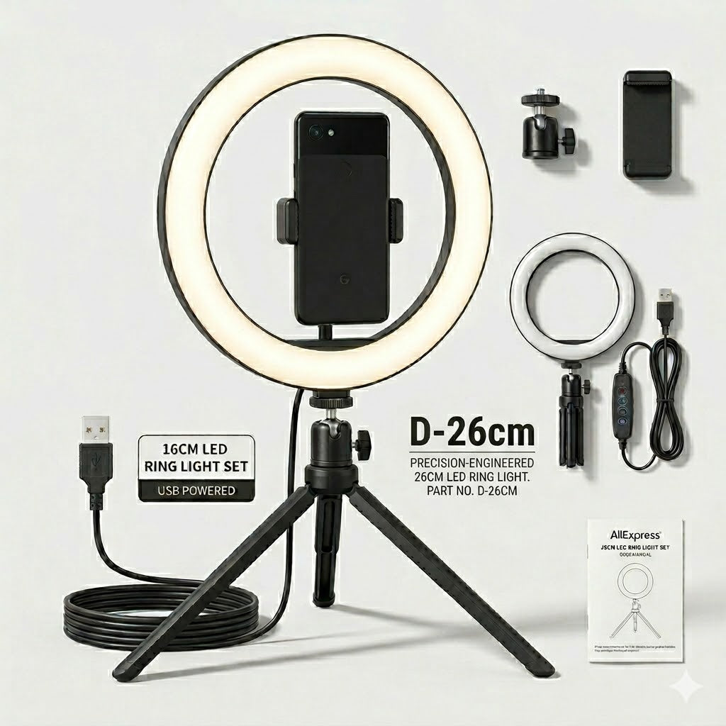 GlowUp Selfie Ring Light