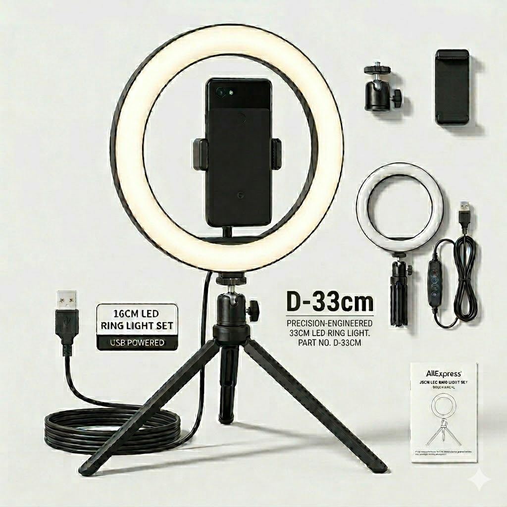GlowUp Selfie Ring Light