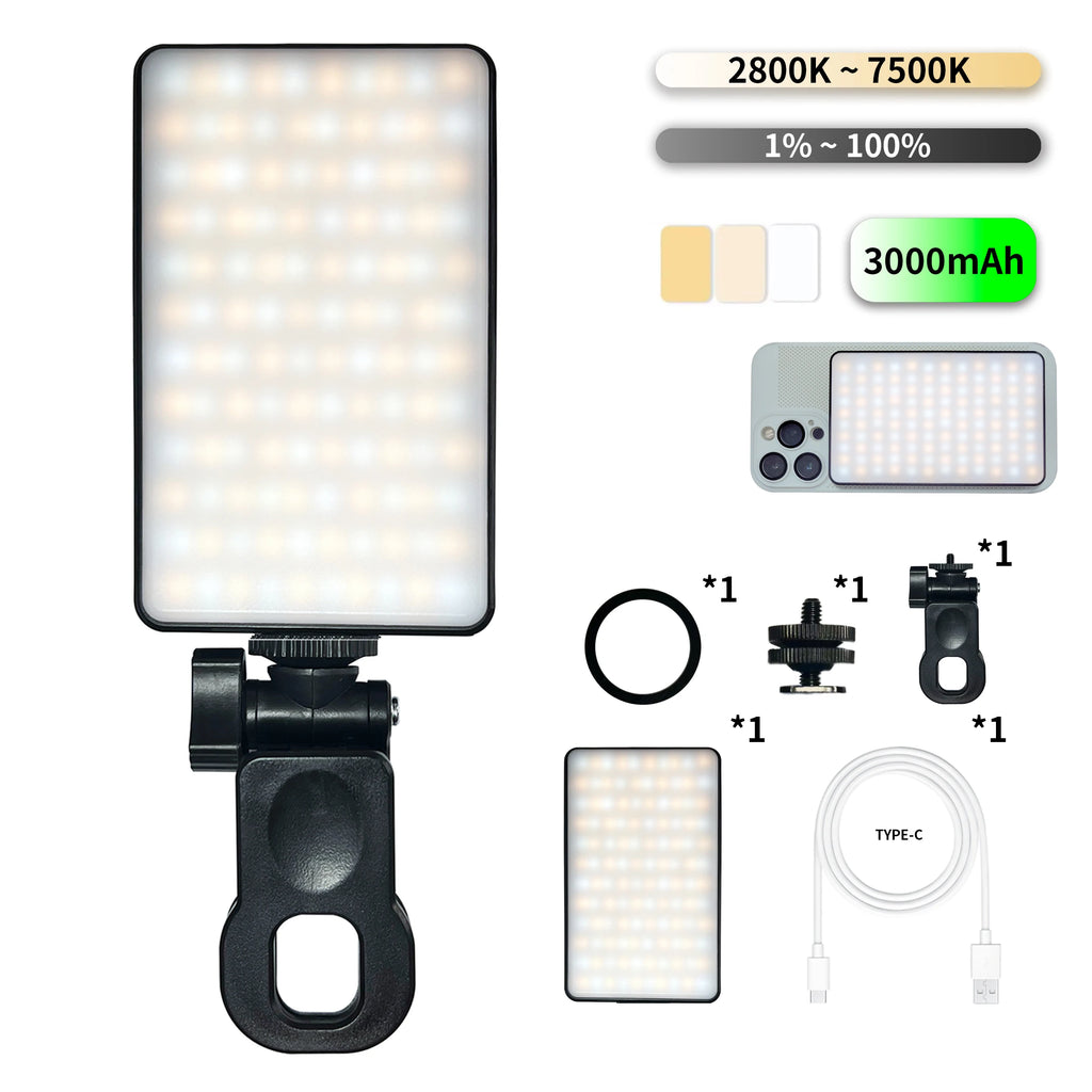 MagClip Pro Rechargeable Selfie Light